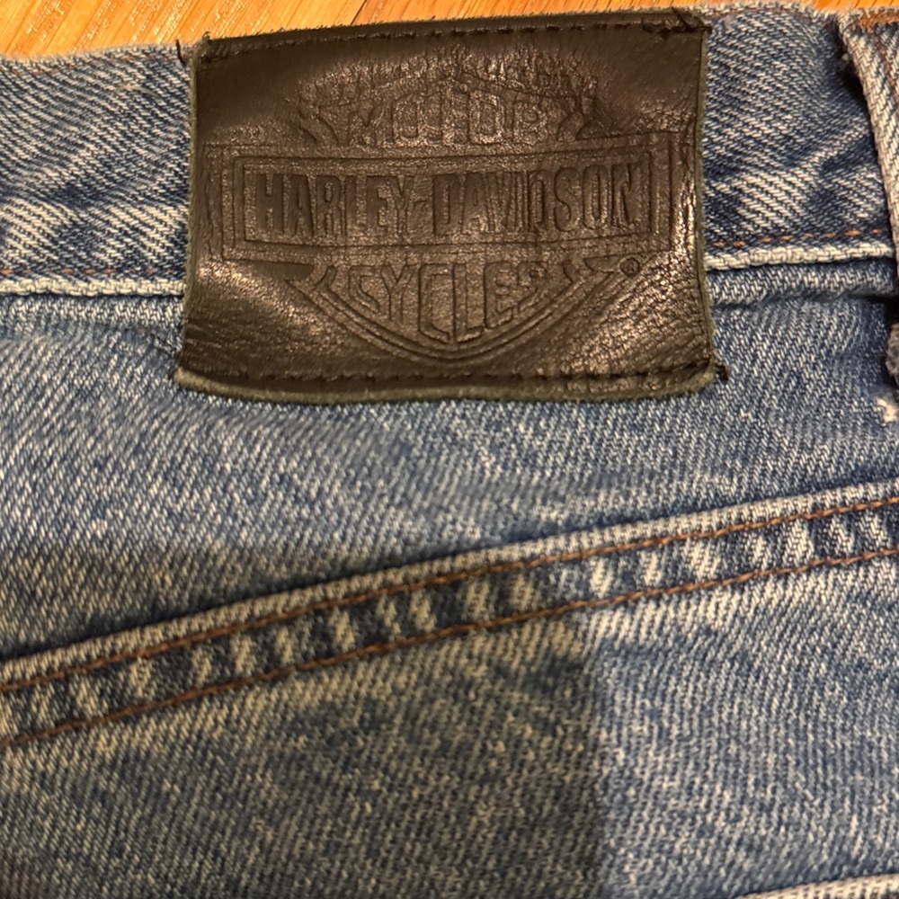 Harley-Davidson Traditional Fit Blue Jeans - 34/32 - Picture 3 of 7